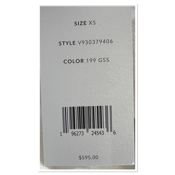 Vince Macramé 100% Cotton Midi Sweater Dress Sz XS NWT - Picture 10 of 11